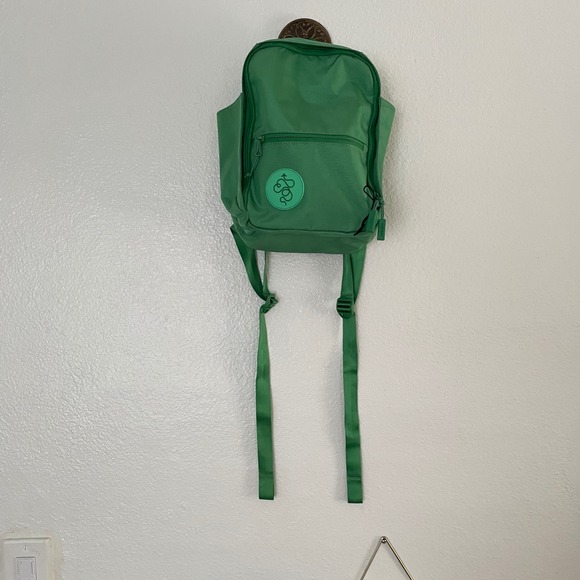 Baboon to the Moon Mini Green Backpack Travel Bag - Picture 1 of 10